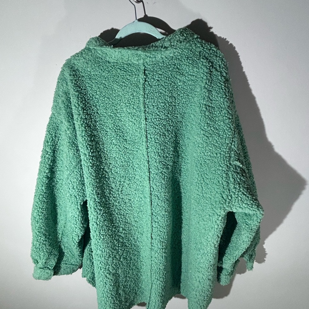 DAVI & DANI Mint Teddy Jacket - Picture 9 of 12